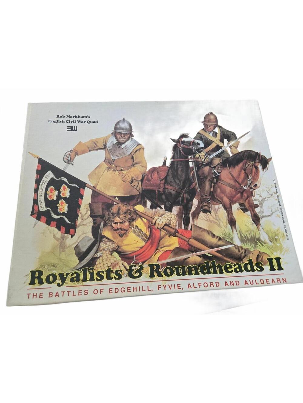 Wargame / 3W / Royalists & Roundheads II English Civil War Quad Game Unpunched